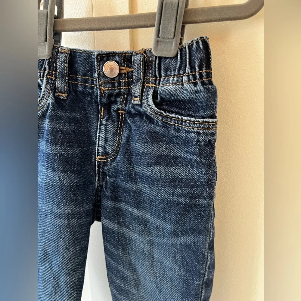 Old Navy Toddler Blue Denim Boys Jeans‎ Size 12-18 Months